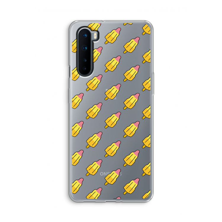 Waterijsjes: OnePlus Nord Transparant Hoesje