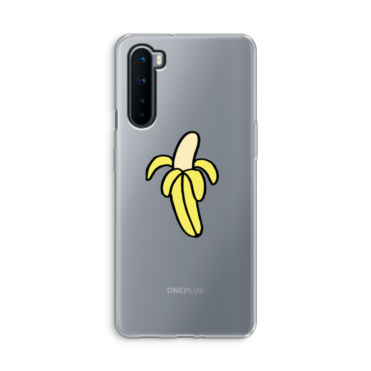 Banana: OnePlus Nord Transparant Hoesje