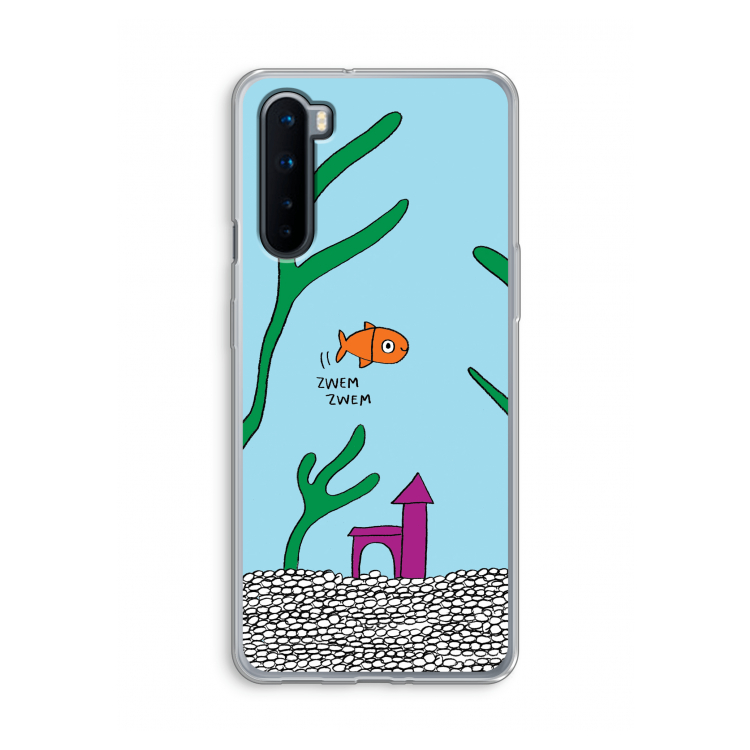 Aquarium: OnePlus Nord Transparant Hoesje