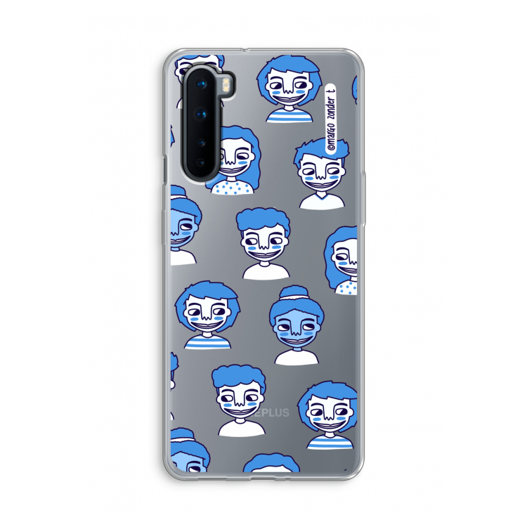 Gezichtjes: OnePlus Nord Transparant Hoesje