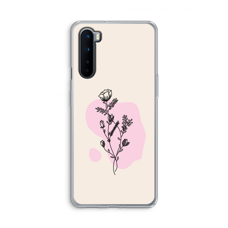 Roses are red: OnePlus Nord Transparant Hoesje