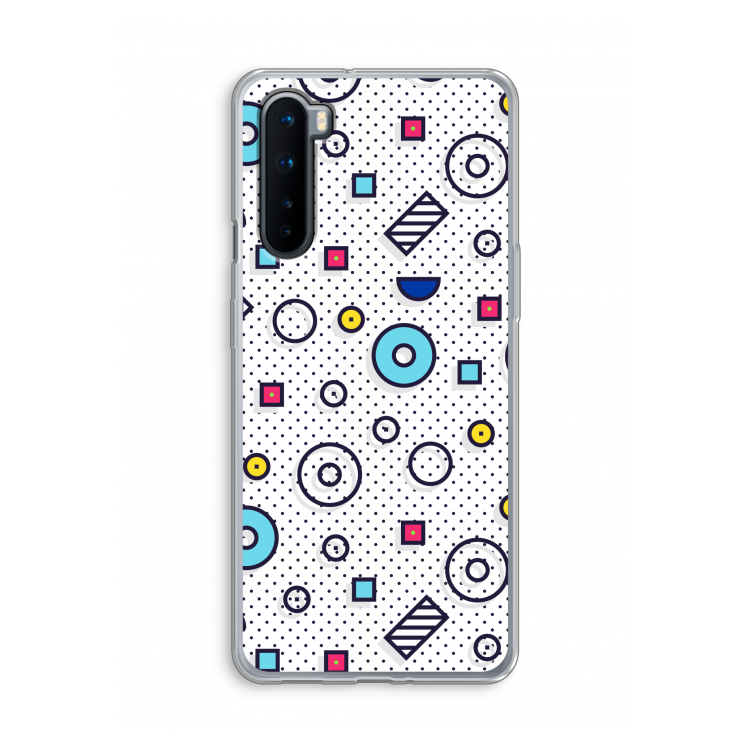 8-bit N°9: OnePlus Nord Transparant Hoesje