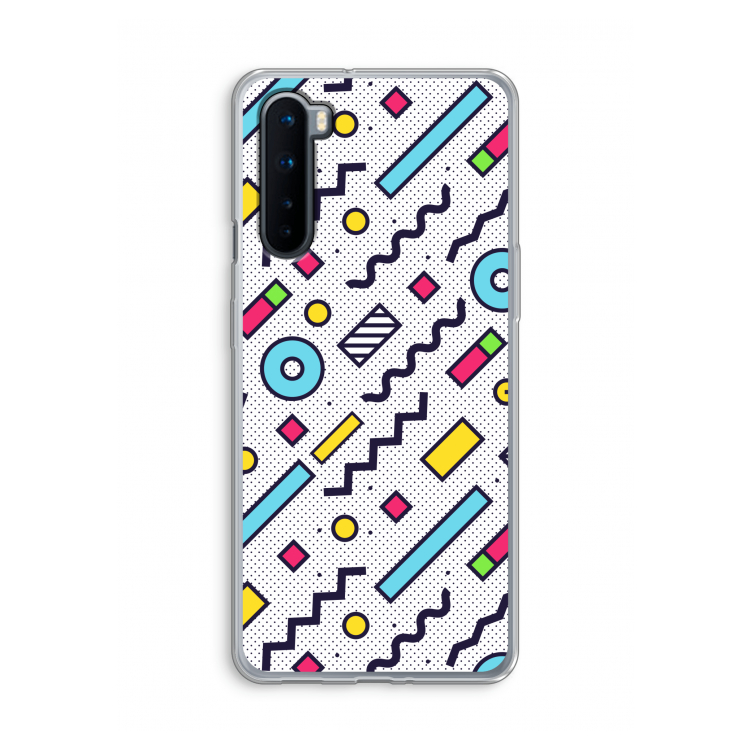 8-bit N°8: OnePlus Nord Transparant Hoesje