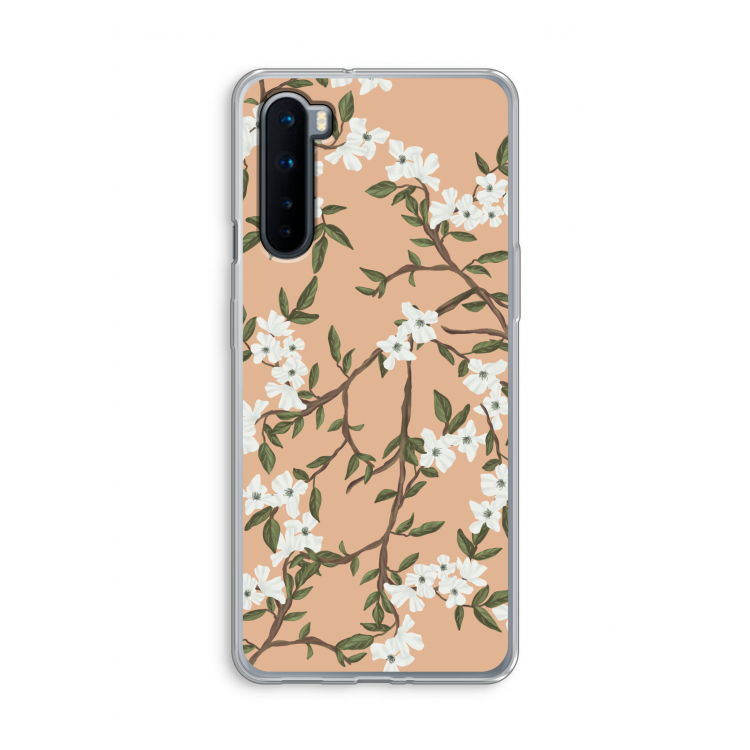 Blossoming spring: OnePlus Nord Transparant Hoesje