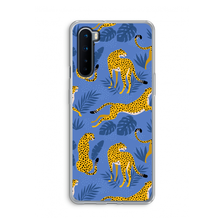 Luipaard: OnePlus Nord Transparant Hoesje