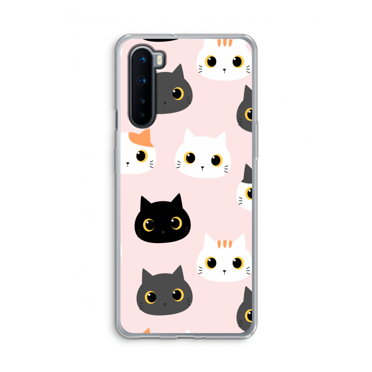 Katten: OnePlus Nord Transparant Hoesje