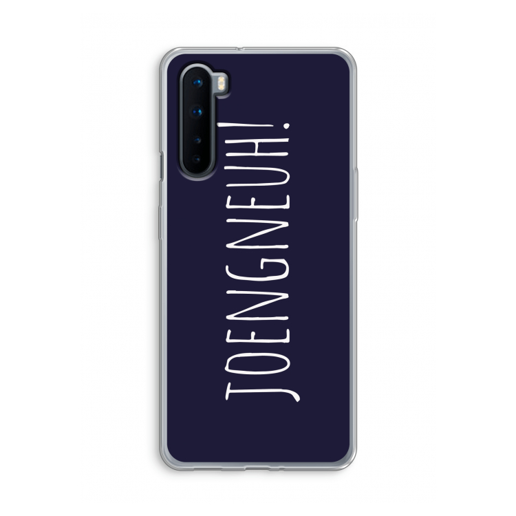 Joengneuh!: OnePlus Nord Transparant Hoesje