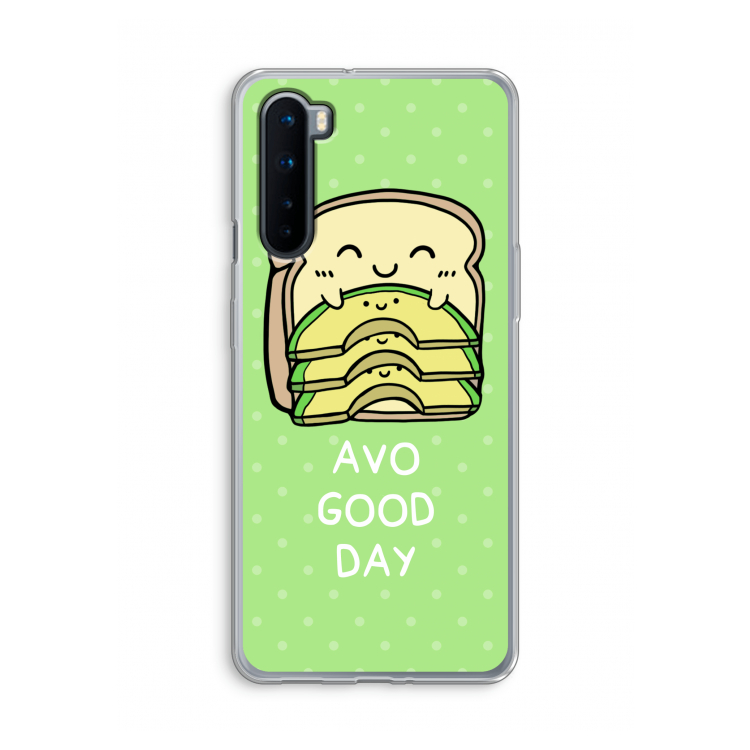 Avo Good Day: OnePlus Nord Transparant Hoesje