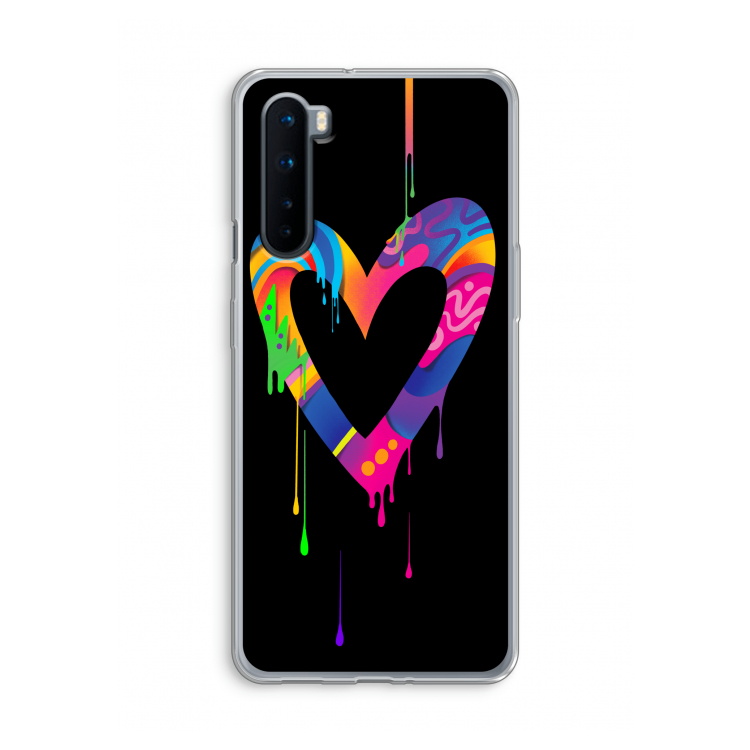 Melts My Heart: OnePlus Nord Transparant Hoesje