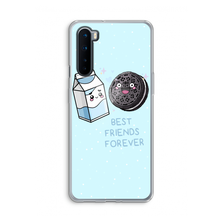 Best Friend Forever: OnePlus Nord Transparant Hoesje