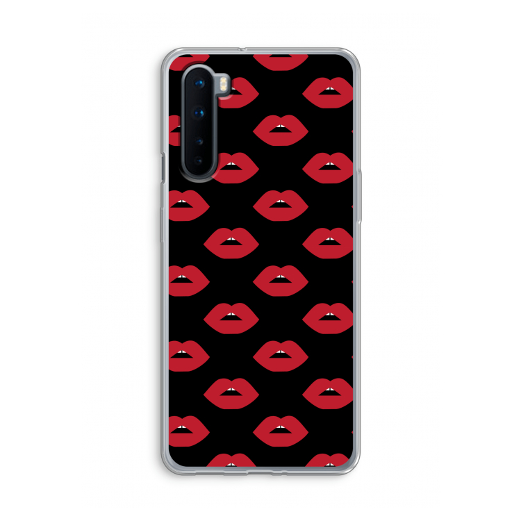 Lips: OnePlus Nord Transparant Hoesje