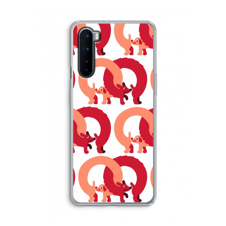 Dogs: OnePlus Nord Transparant Hoesje