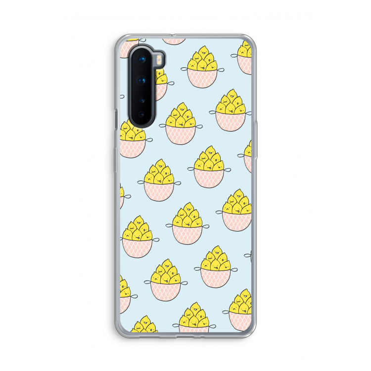 Citroenen: OnePlus Nord Transparant Hoesje