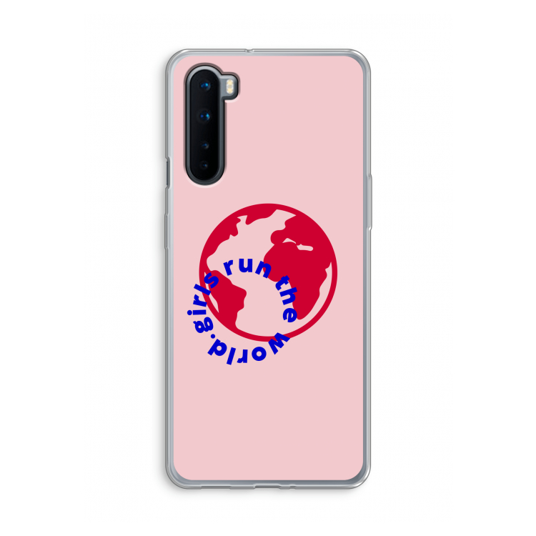 Run The World: OnePlus Nord Transparant Hoesje
