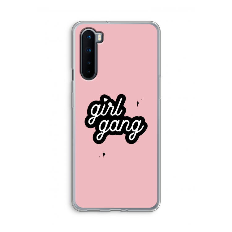 Girl Gang: OnePlus Nord Transparant Hoesje