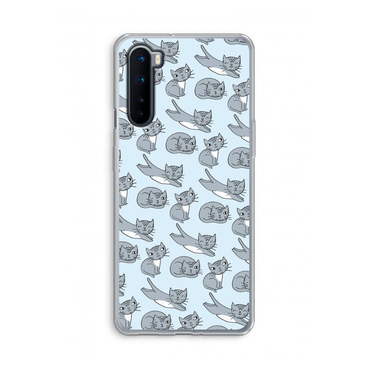 Poezen: OnePlus Nord Transparant Hoesje