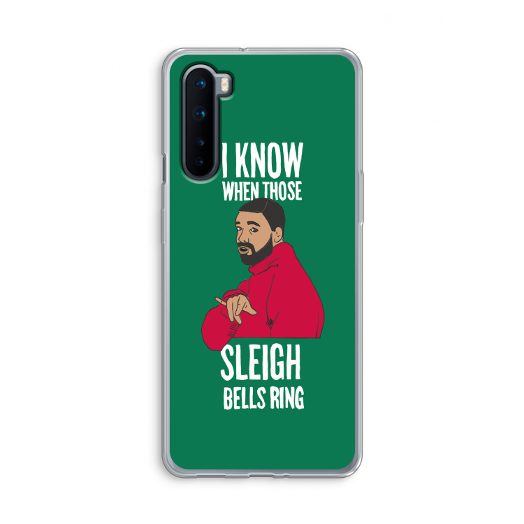 Sleigh Bells Ring: OnePlus Nord Transparant Hoesje