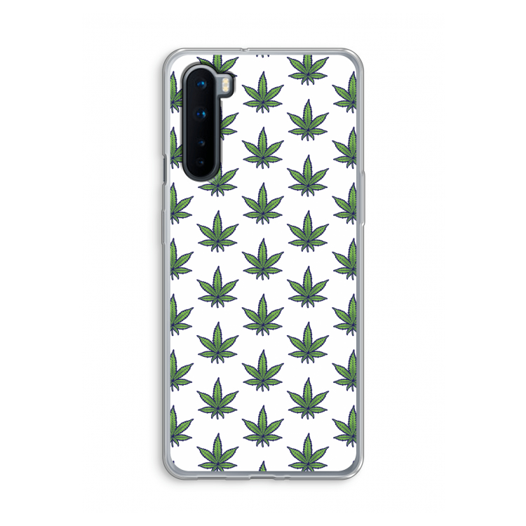 Weed: OnePlus Nord Transparant Hoesje