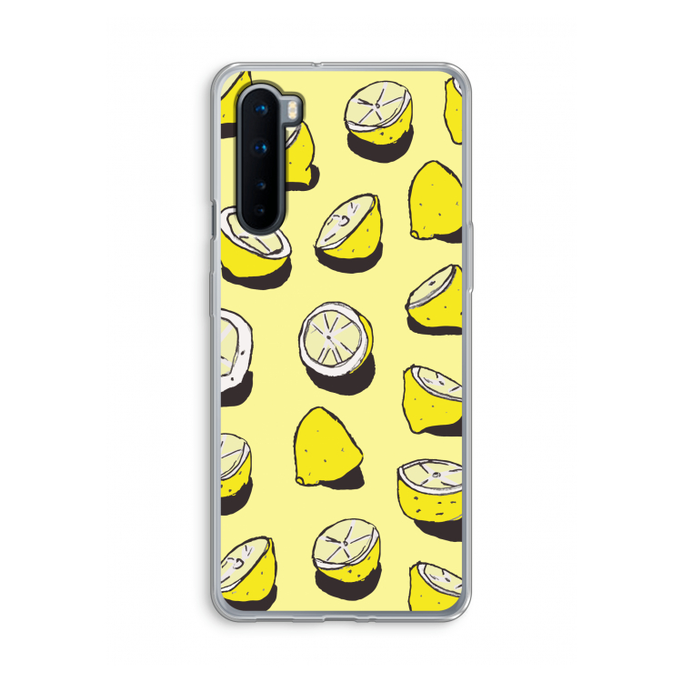 When Life Gives You Lemons...: OnePlus Nord Transparant Hoesje