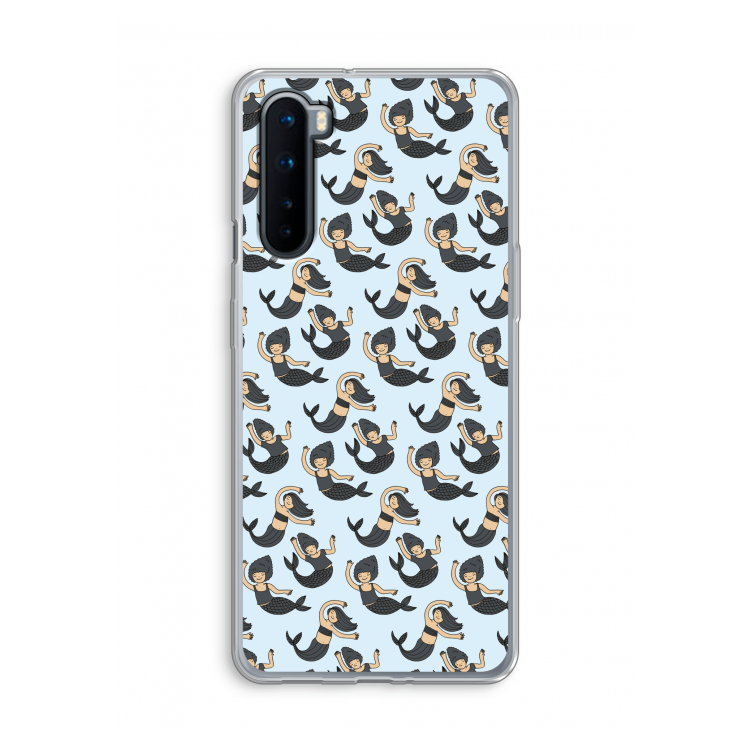Zeemeermin: OnePlus Nord Transparant Hoesje