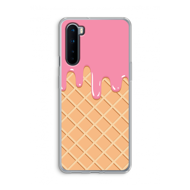 Ice cream: OnePlus Nord Transparant Hoesje