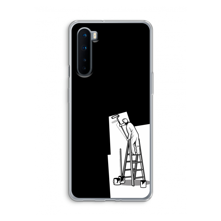 Musketon Painter: OnePlus Nord Transparant Hoesje