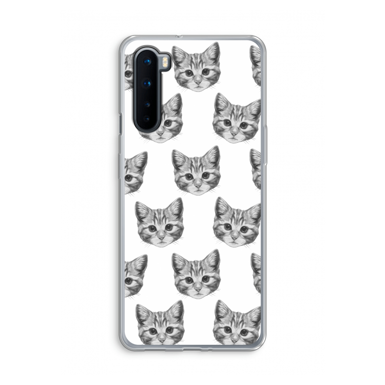 Kitten: OnePlus Nord Transparant Hoesje