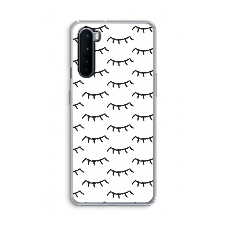 Wimpers: OnePlus Nord Transparant Hoesje