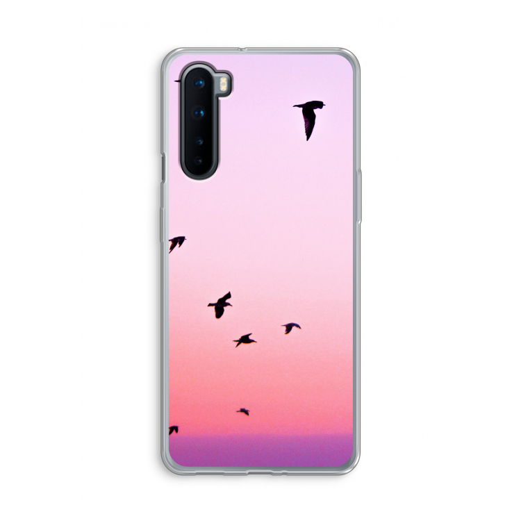 Fly away: OnePlus Nord Transparant Hoesje