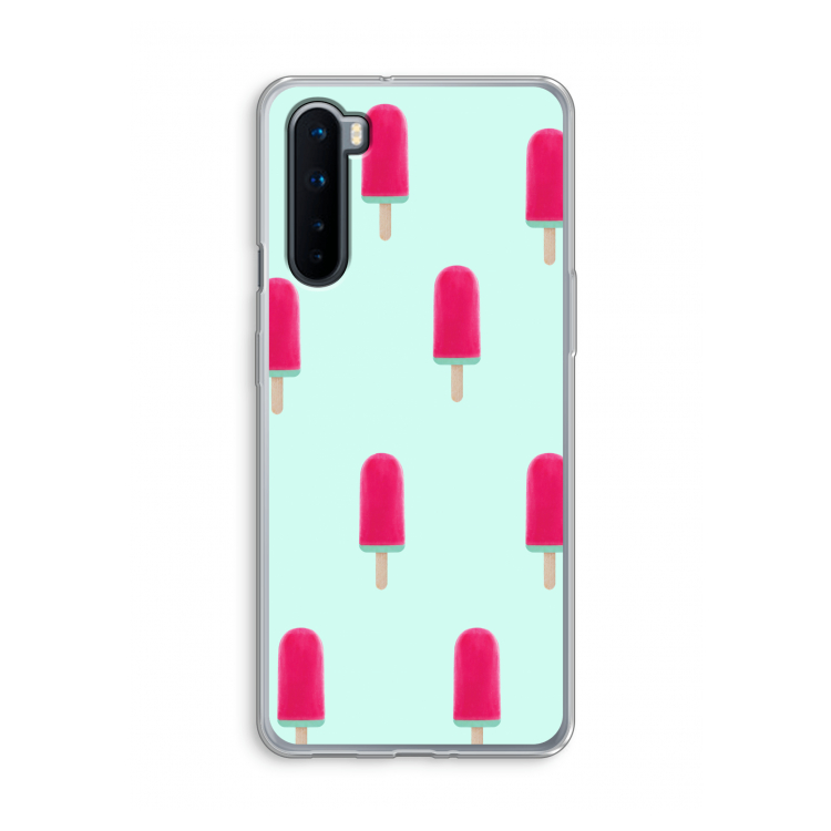 Waterijsje: OnePlus Nord Transparant Hoesje