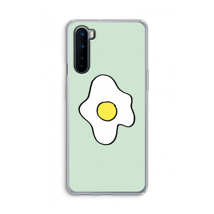Spiegelei: OnePlus Nord Transparant Hoesje