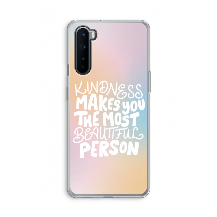 The prettiest: OnePlus Nord Transparant Hoesje