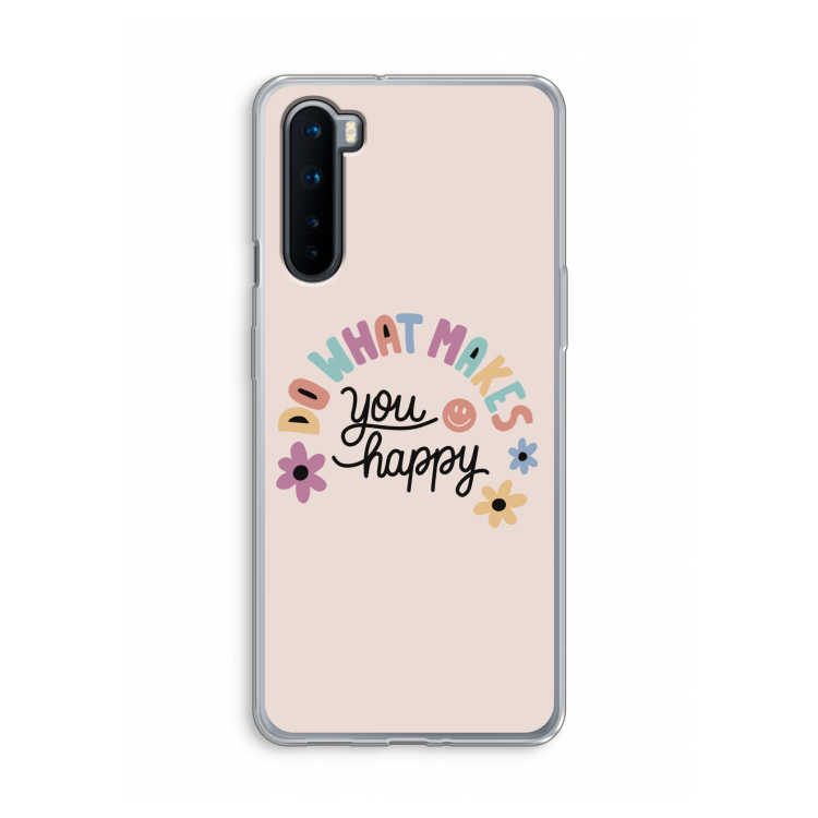 Happy days: OnePlus Nord Transparant Hoesje