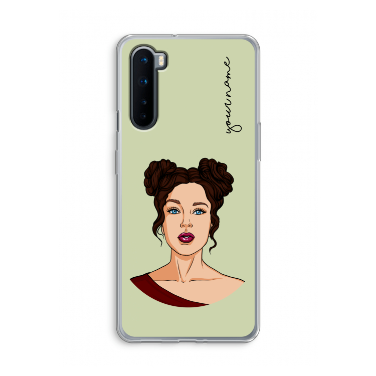Pop-Art Creator: OnePlus Nord Transparant Hoesje