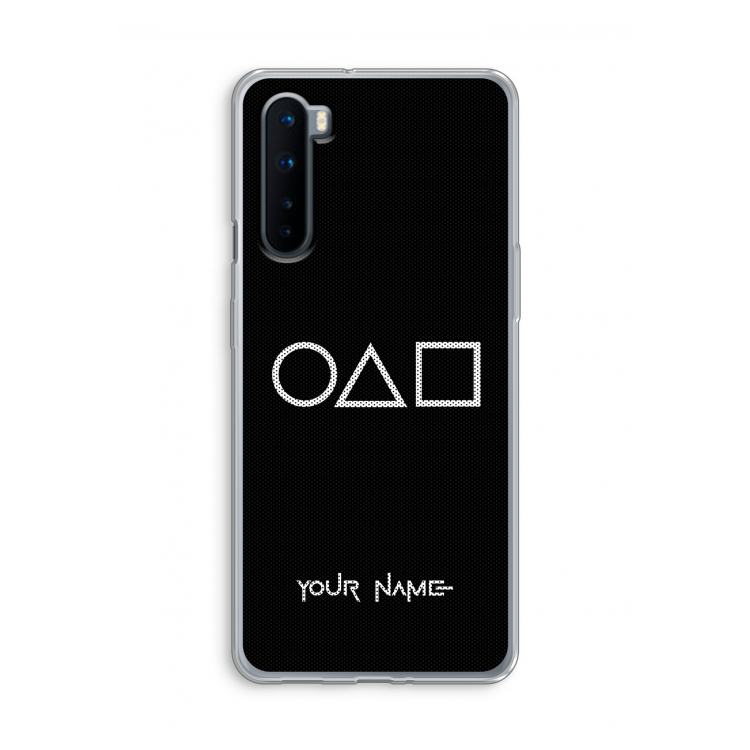 Squid Game: OnePlus Nord Transparant Hoesje