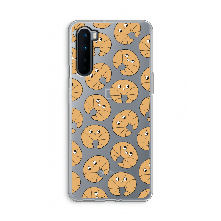 Croissant: OnePlus Nord Transparant Hoesje
