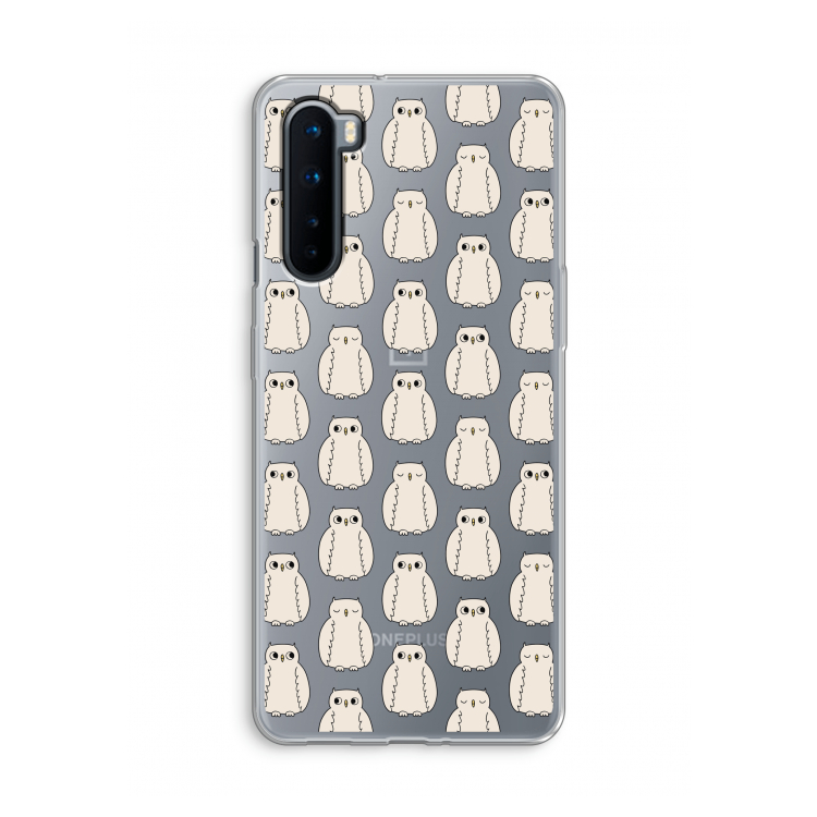 Uilen: OnePlus Nord Transparant Hoesje