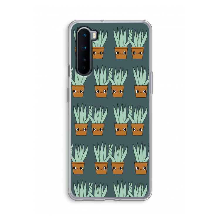 Sansevieria: OnePlus Nord Transparant Hoesje