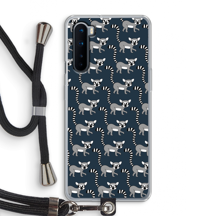 Makis: OnePlus Nord Transparant Hoesje met koord