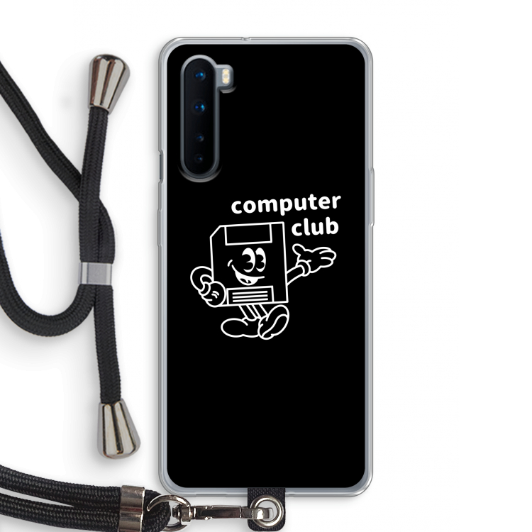Floppyhead: OnePlus Nord Transparant Hoesje met koord