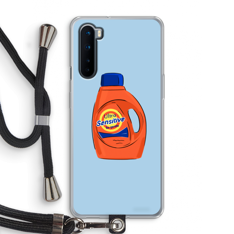 Ultra Sensitive: OnePlus Nord Transparant Hoesje met koord