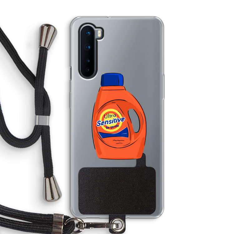 Ultra Sensitive: OnePlus Nord Transparant Hoesje met koord