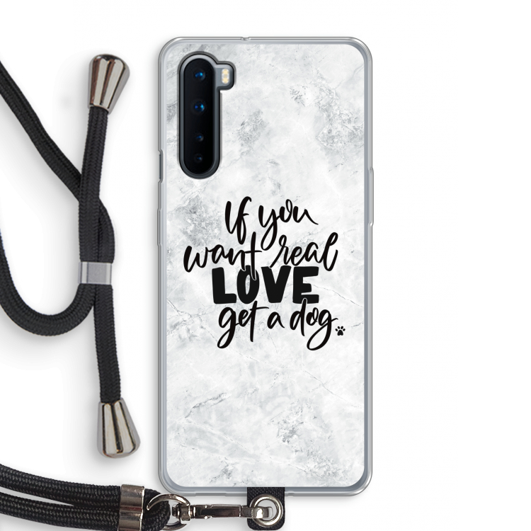 Partner in crime: OnePlus Nord Transparant Hoesje met koord
