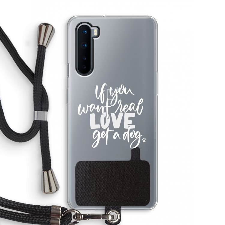 Partner in crime: OnePlus Nord Transparant Hoesje met koord