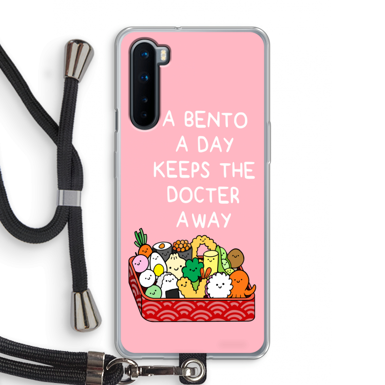Bento a day: OnePlus Nord Transparant Hoesje met koord