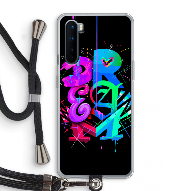 Dream: OnePlus Nord Transparant Hoesje met koord