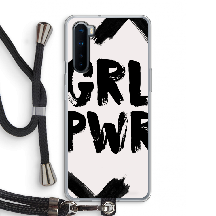 Girl Power #2: OnePlus Nord Transparant Hoesje met koord