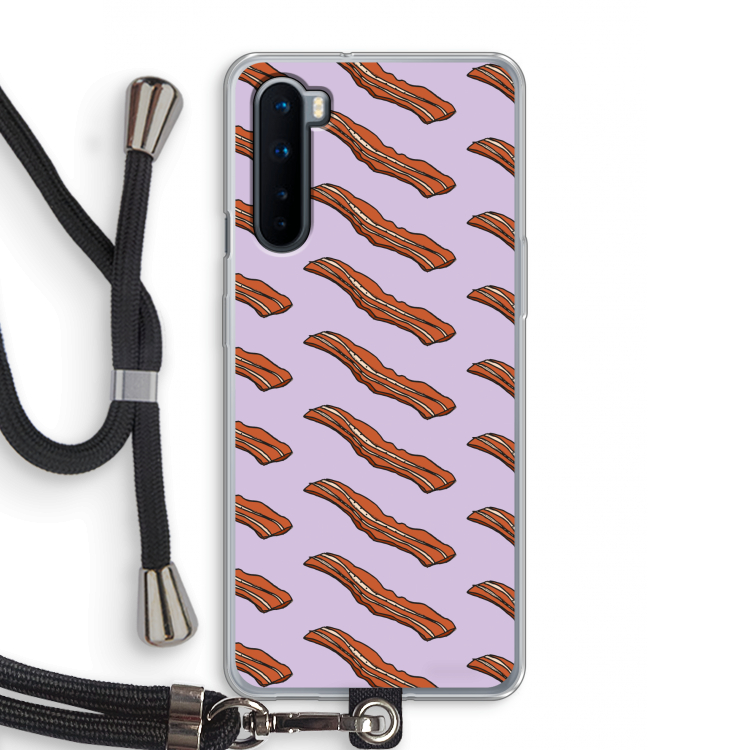 Bacon to my eggs #2: OnePlus Nord Transparant Hoesje met koord