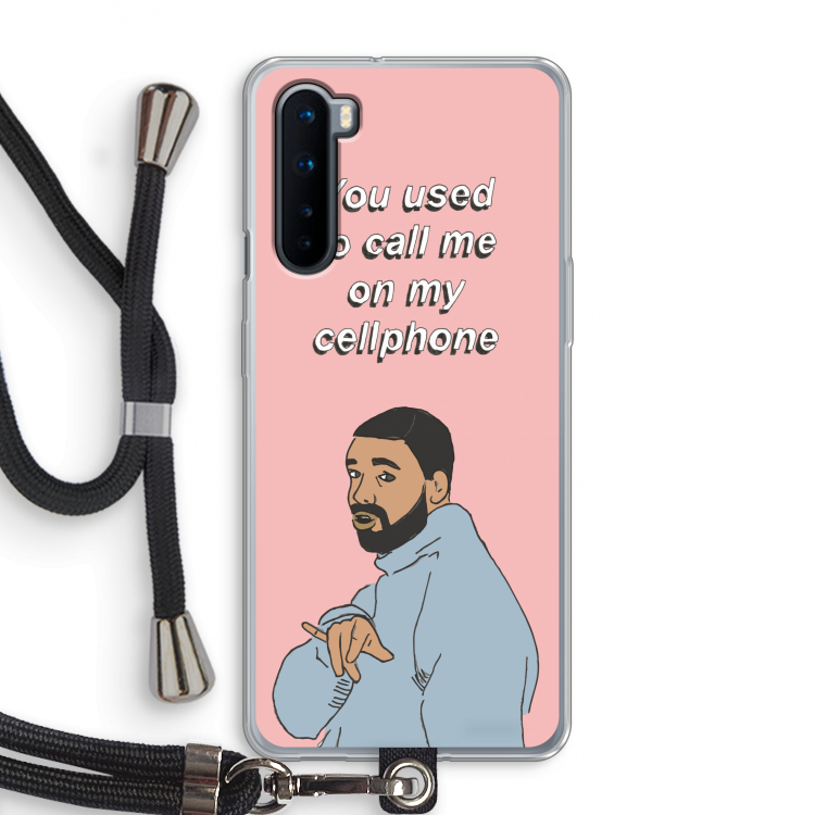 Hotline bling: OnePlus Nord Transparant Hoesje met koord