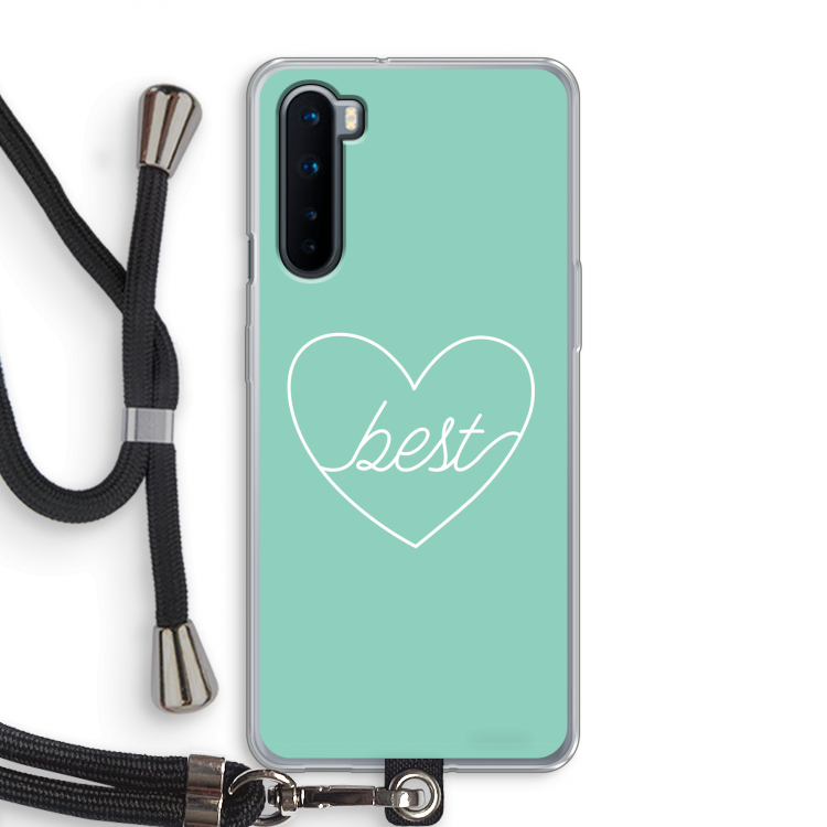 Best heart pastel: OnePlus Nord Transparant Hoesje met koord